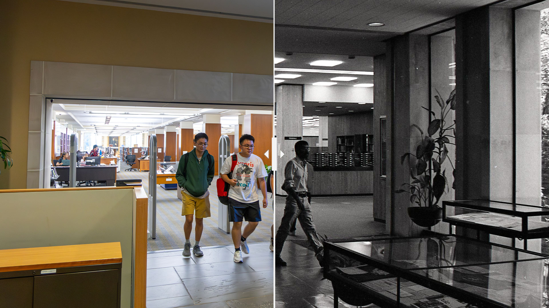 Perkins Library Entrance - Duke Centennial