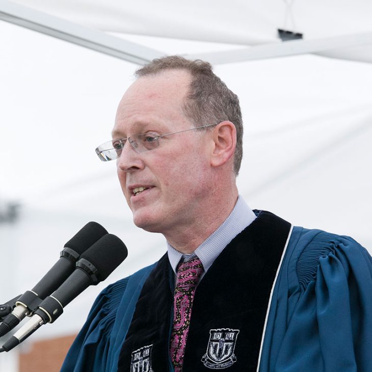 Paul Farmer speaking at 2015 Commencement