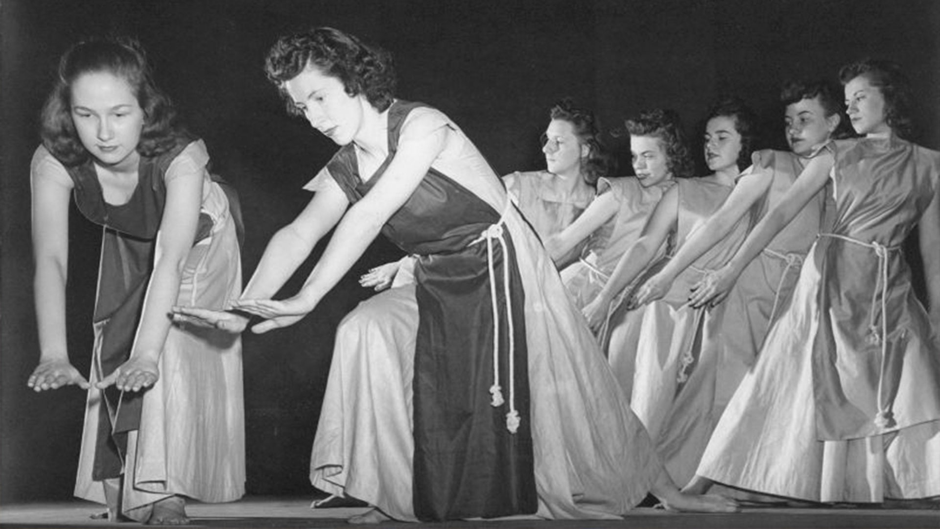 A dance performance in 1941